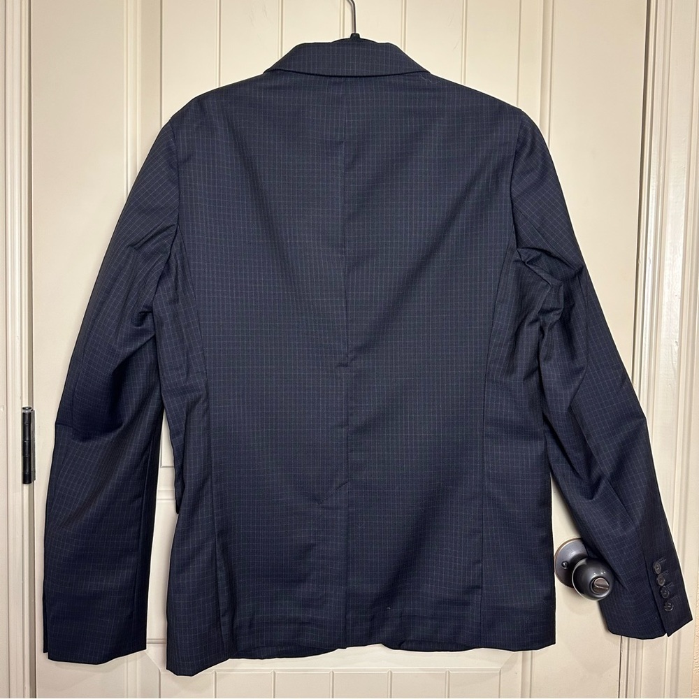 NWT The Kooples Men's Wool Navy Slim Fit Unlined Suit Jacket Blazer 46 $580 - Picture 13 of 16
